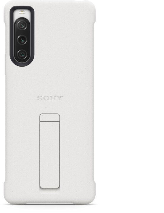 Sony zadní kryt pro Sony Xperia 10 V 5G se stojánkem, bílá_74891482