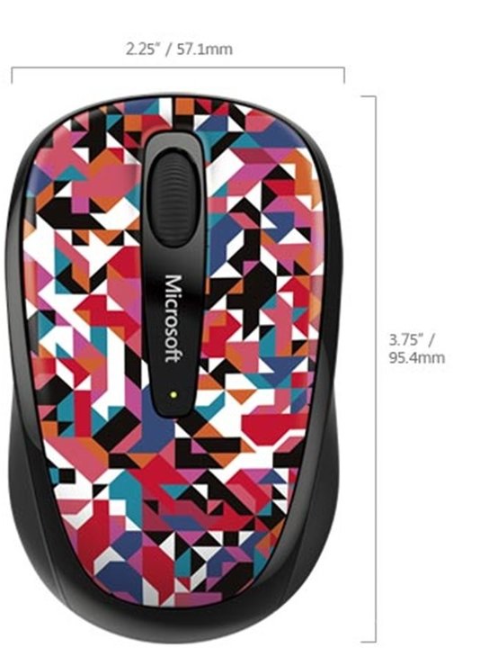 Microsoft Mobile Mouse 3500 LE Geo Prism_1850265007