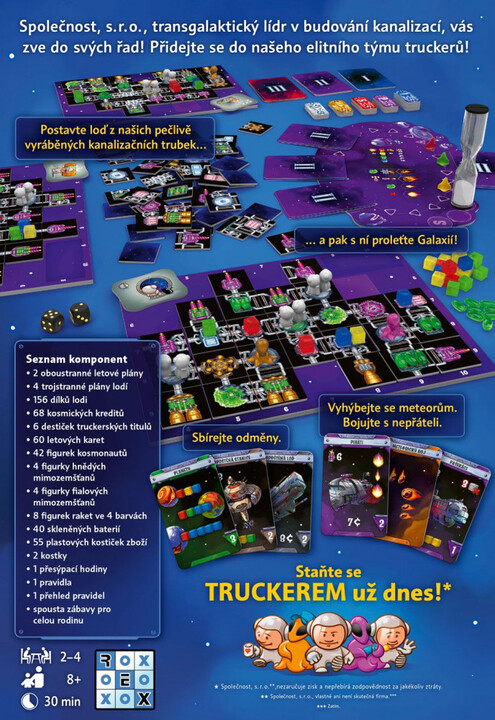 Desková hra Galaxy Trucker: Druhé, vytuněné vydání_1116144764