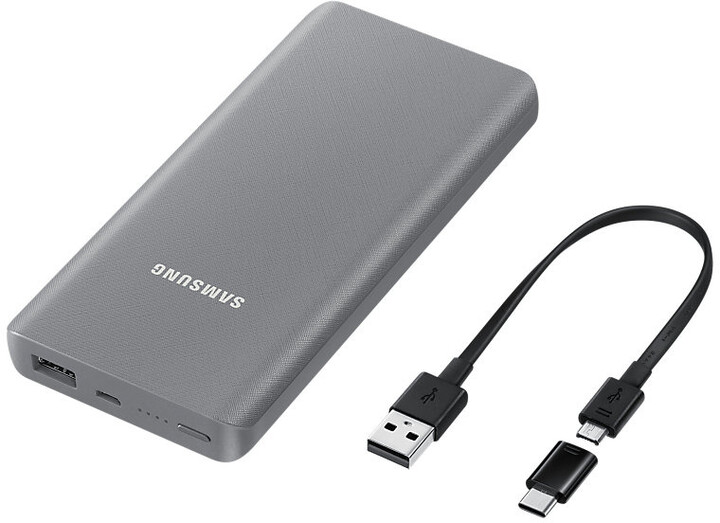 Samsung externí záložní baterie 10000 mAh, šedá_1501461524