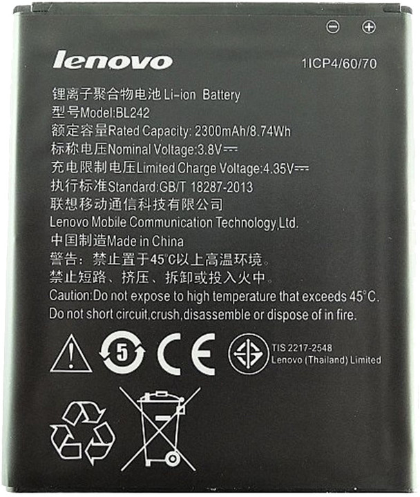 Lenovo baterie BL242 Original 2300mAh Li-Ion_1901289748
