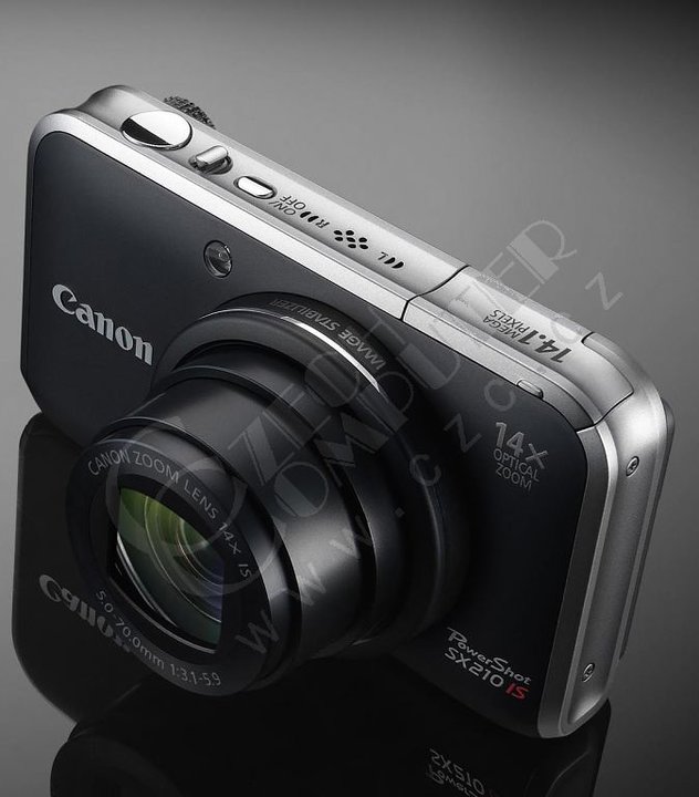 Canon PowerShot SX210, černá_1520000999