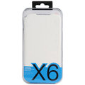 DOOGEE X6/X6 PRO Flip Case + Screen Protector Glass, bílá