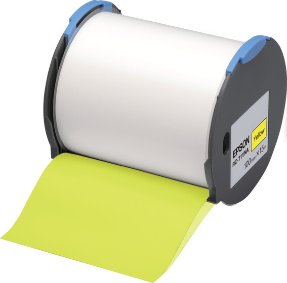 Epson LabelWorks RC-T1YNA, páska pro tiskárny etiket, 100mm, žlutá_1164188174