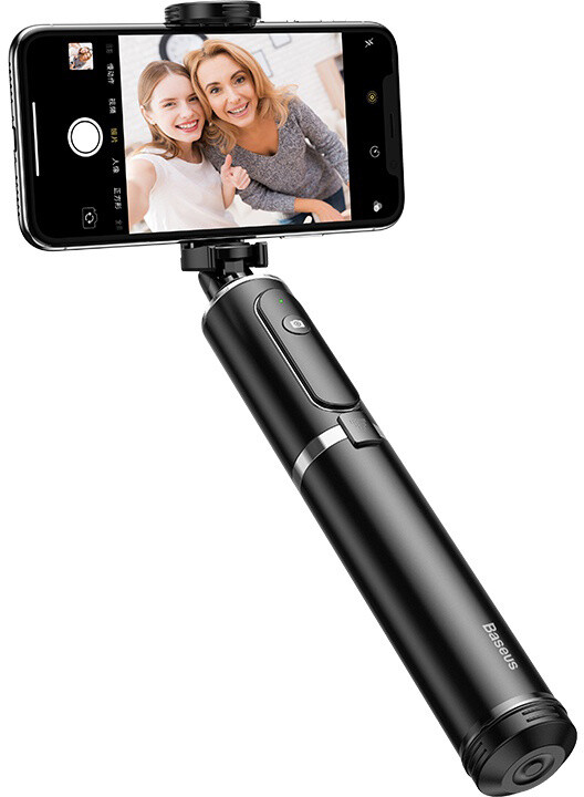 Baseus Fully Folding Selfie Stick, černá/stříbrná_740416113