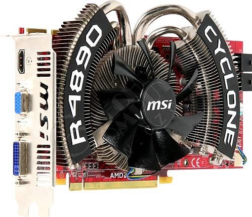MSI R4890 Cyclone OC 1GB, PCI-E_77985859