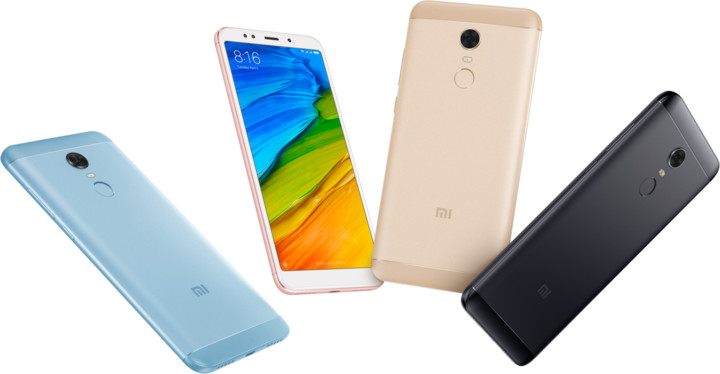 Telefon Xiaomi Redmi 5 Plus CZ LTE, 32GB, 3GB, modrá (v ceně 4190 Kč)_1801543595