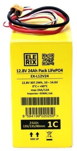 GWL/ELERIX EX-L12V24 - lithiová, 12V, 24Ah_495751190