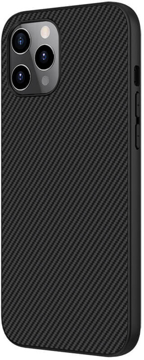 Nillkin zadní kryt Synthetic Fiber pro iPhone 12 Pro Max (6.7&quot;), černá_1587700419