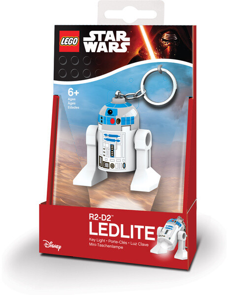 Klíčenka LEGO Star Wars - R2D2, svítící figurka_1024374639