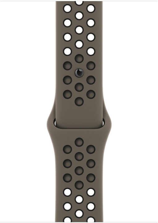Apple Watch sportovní řemínek Nike 45mm, olivovošedo-černá_1504734929