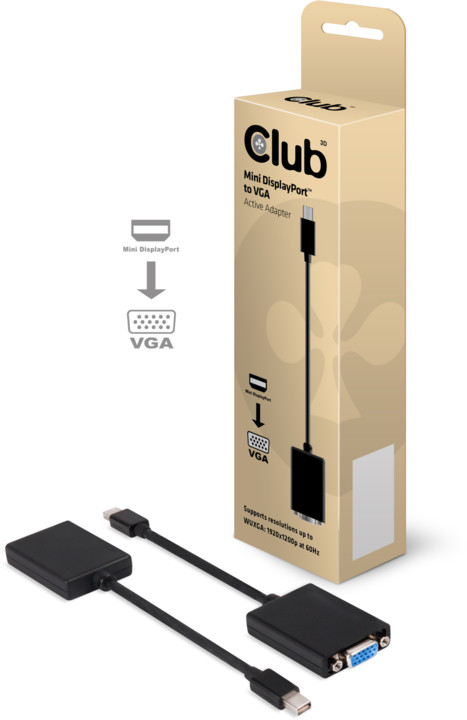 Club3D Mini HDMI na HDMI 2.0, podpora 4k/60Hz, obousměrný, 1m_2014494093