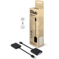 Club3D Mini HDMI na HDMI 2.0, podpora 4k/60Hz, obousměrný, 1m
