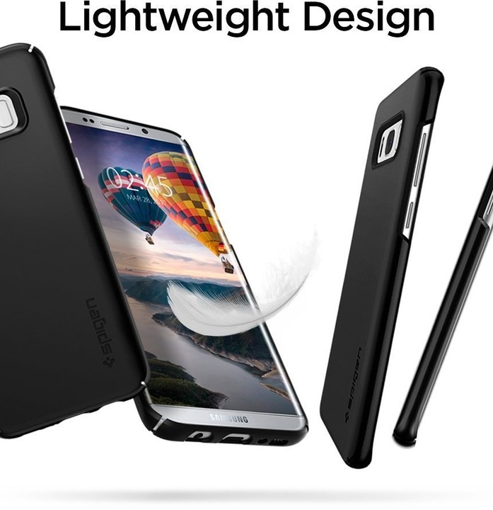 Spigen Thin Fit pro Samsung Galaxy S8+, black_1816078287