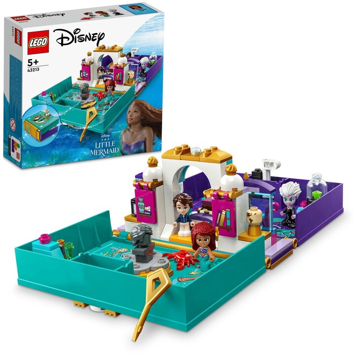 LEGO® I Disney 43213 Malá mořská víla a její pohádková kniha_1636126493