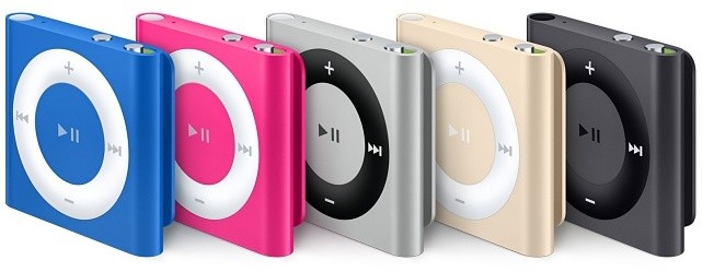 Apple iPod shuffle - 2GB, zlatá, 4th gen._203010740