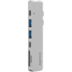 EPICO USB Type-C HUB PRO, stříbrná