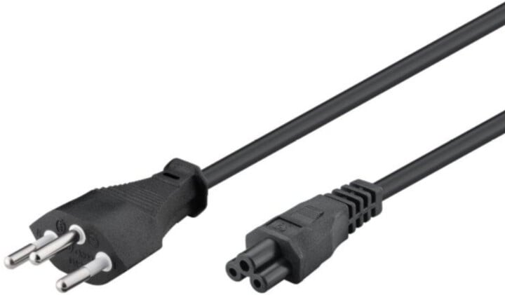 PremiumCord Kabel síťový 230V k notebooku 1.8m se zástrčkou pro Švýcarsko na C5_1159899349