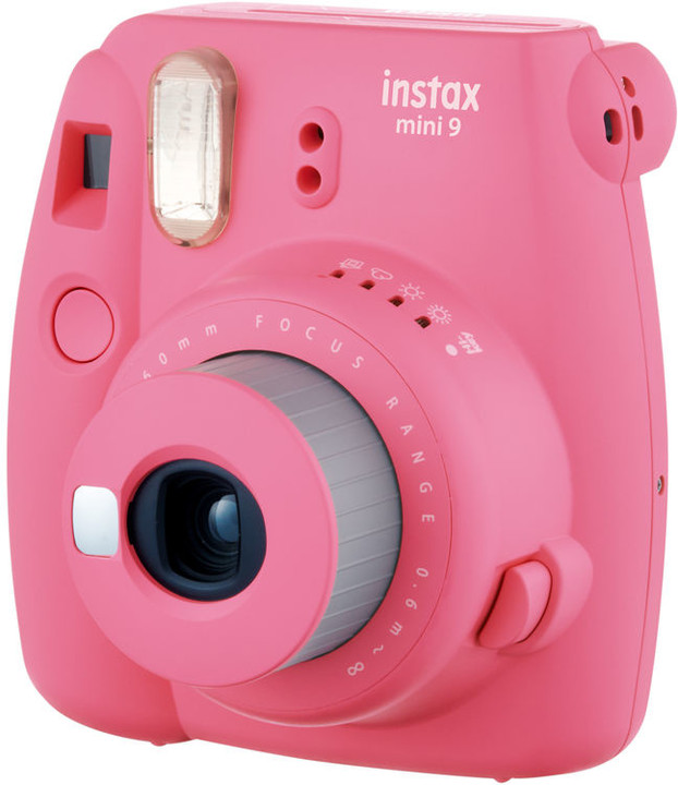 Fujifilm Instax MINI 9, růžová + Instax mini film 10ks_1237780619