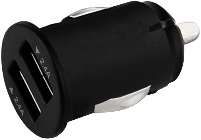 C-TECH USB nabíječka do auta UCC-01, 2x USB, 2,4A, černá_1225815487