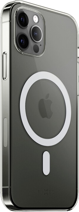 FIXED zadní kryt MagPure s podporou Magsafe pro Apple iPhone 13 mini, čirá_1554344956