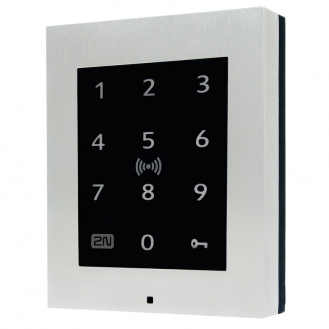 2N Access Unit 2.0 Touch keypad a RFID, IP čtečka 125 kHz, 13,56 MHz, NFC, bez rámečku_524122450