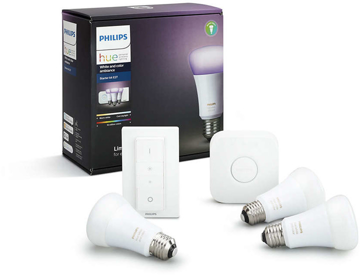 Philips Hue White and Color Ambiance Starter Kit E27_565943647