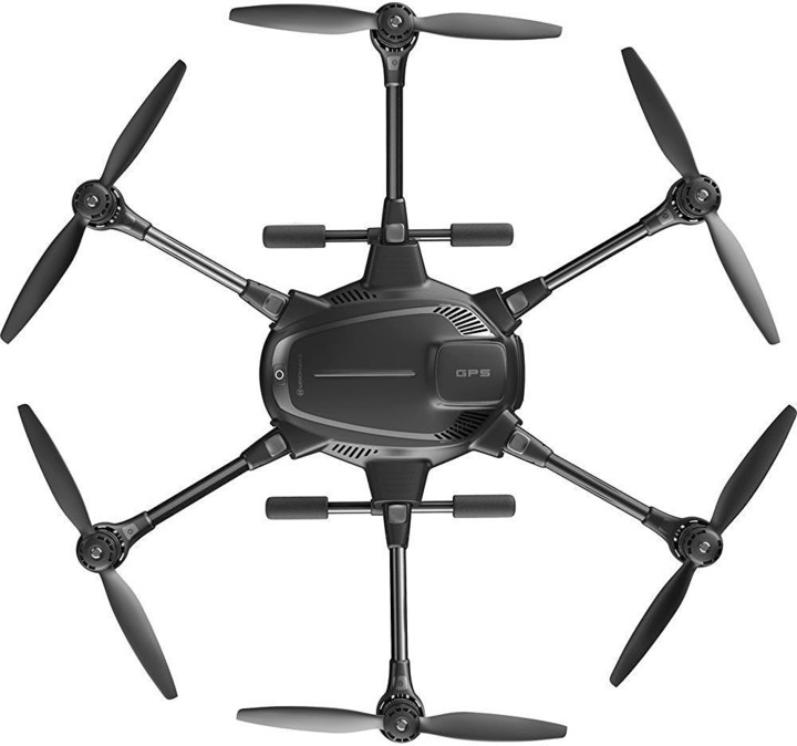 YUNEEC hexakoptéra - dron, TYPHOON H (RealSense), WIZARD ovladač, 2x akumulátor, softshell batoh_1342421176