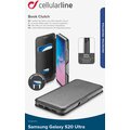 CellularLine pouzdro typu kniha Book Clutch pro Samsung Galaxy S20 Ultra, černá_2085015175