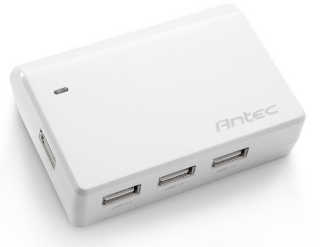 Antec Hub Charger, 4x USB, bílá_653978334