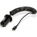 Scosche autonabíječka StrikeDrive s krouceným Lightning kabelem a USB, I2C24_639425130