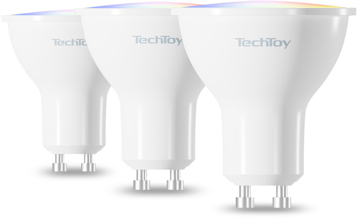 TechToy Smart Bulb RGB 4.7W GU10 ZigBee 3pcs set_1001162524