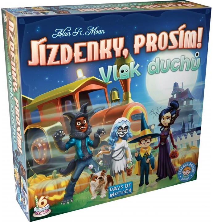 Desková hra Jízdenky, prosím! Vlak duchů_766191835