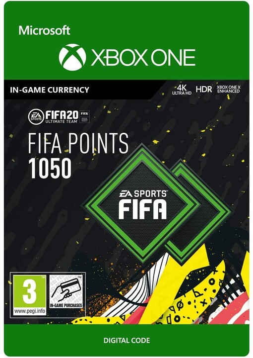 FIFA 21 - 1050 FUT Points (Xbox ONE) - elektronicky_1006530198