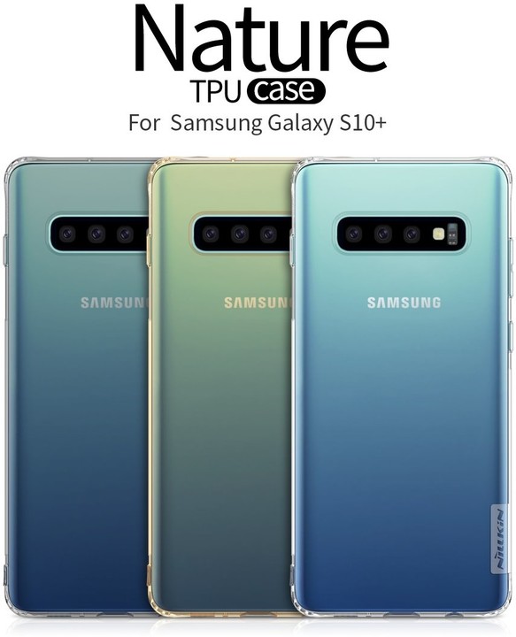 Nillkin Nature TPU pouzdro pro Samsung Galaxy S10+, transparentní_1660364827