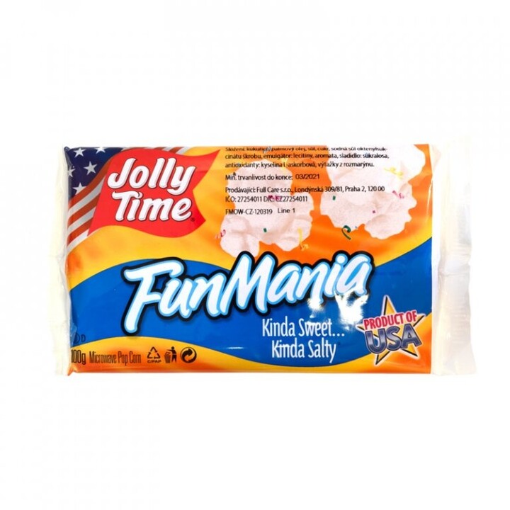 Jolly Time The Funmania popcorn 100 g_893744919