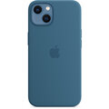 Apple silikonový kryt s MagSafe pro iPhone 13, ledňáčkově modrá_1365647641
