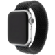 FIXED nylonový řemínek pro Apple Watch, 38/40mm, velikost XL, černá_2072754639