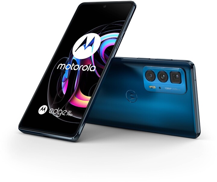 Motorola Edge 20 Pro, 12GB/256GB, Midnight Blue_343320225