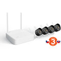 Tenda K4W-3TC Video Security Kit 2K - NVR 4-kanály + 4x IP kamera_1024814594