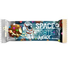 Space Protein Junior Vanilla, tyčinka, proteinová, oříšky/vanilka/čokoláda, 30g