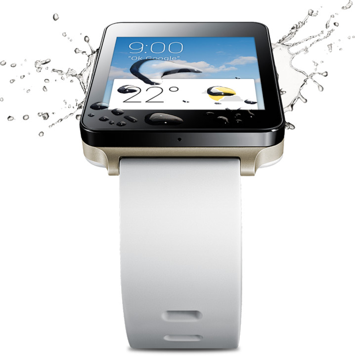 LG G Watch W100, bílá_616107884