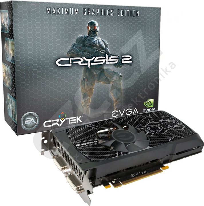 EVGA GeForce GTX 560 Ti Maximum Graphics Edition Crysis2, PCI-E_932891334
