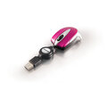 Verbatim Go Mini Optical Travel Mouse, růžová_2095799661
