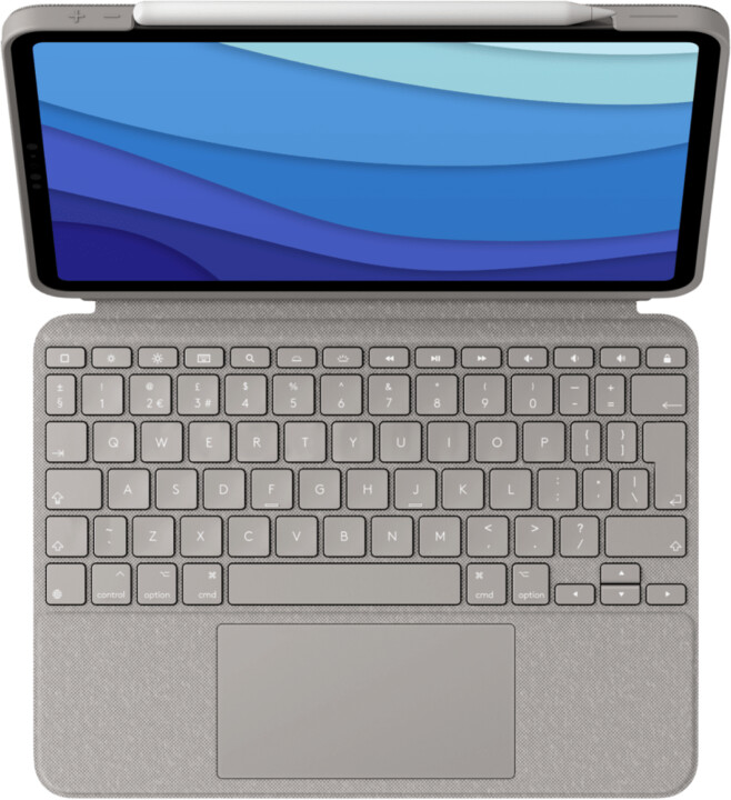 Logitech ochranný kryt s klávesnicí Combo Touch pro Apple iPad Pro 11&quot; (1., 2., 3. generace),_454531457