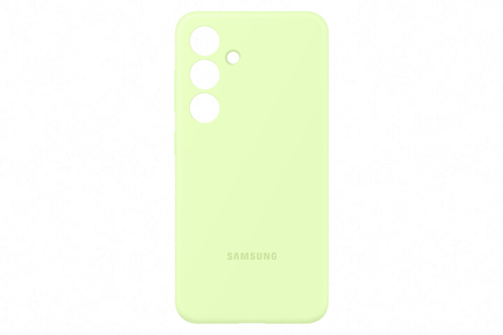 Samsung silikonový zadní kryt pro Galaxy S24, světle zelená_1077425075