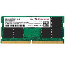Transcend 16GB DDR5 4800 CL40 SO-DIMM CL 40 JM4800ASE-16G