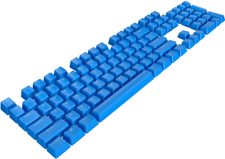 Corsair vyměnitelné klávesy PBT Double-shot Pro, 104 kláves, Elgato Blue, US_2131209664