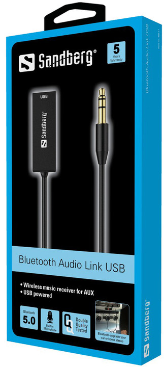 Sandberg adaptér Bluetooth Audio Link USB_2007547225