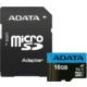 ADATA Micro SDHC Premier 16GB 85MB/s UHS-I A1 + SD adaptér